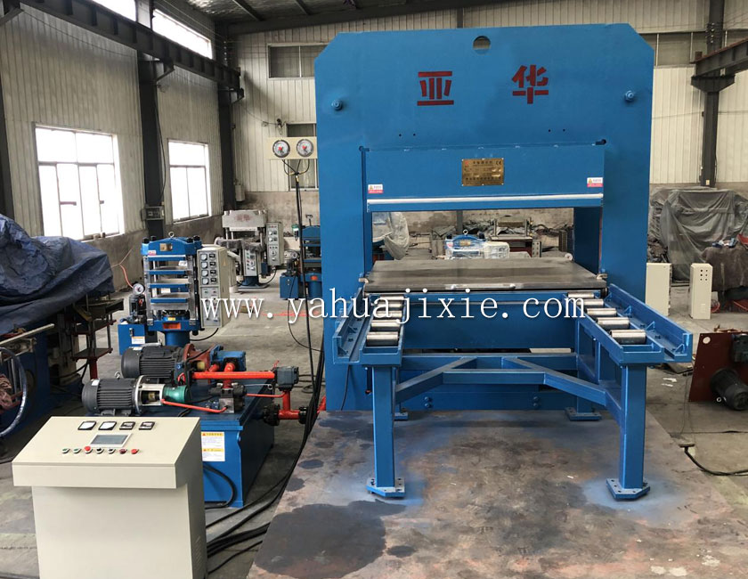    650T硫化機(jī)橋梁支座生產(chǎn)硫化機(jī)